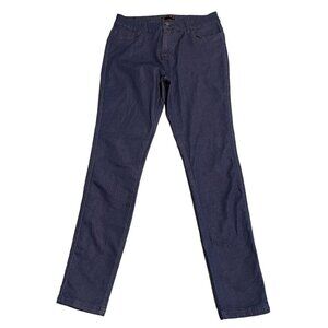 Shiela Rose Jeans Womens 2X Pants High Rise Mom Slim Straight Dark Wash Denim